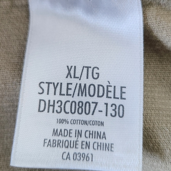 Vintage Cropped Denver Hayes Corduroy Jacket (XL, Tan) - Picture 6 of 6